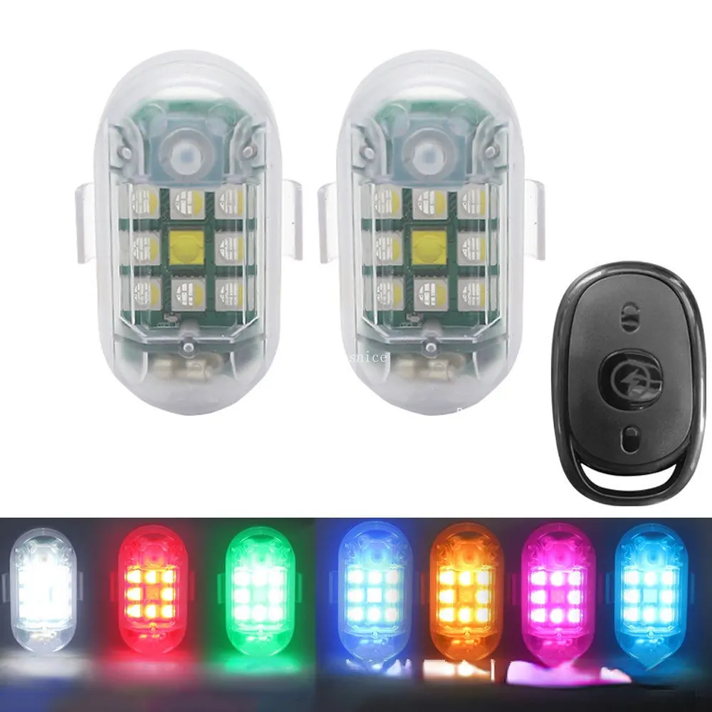 Drone Strobe Light - Lampu sorot LED nirkabel isi 1/2
