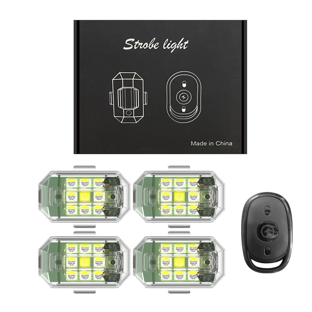 Drone Strobe Light - 1/2/4 Buah Lampu Strobo Drone LED