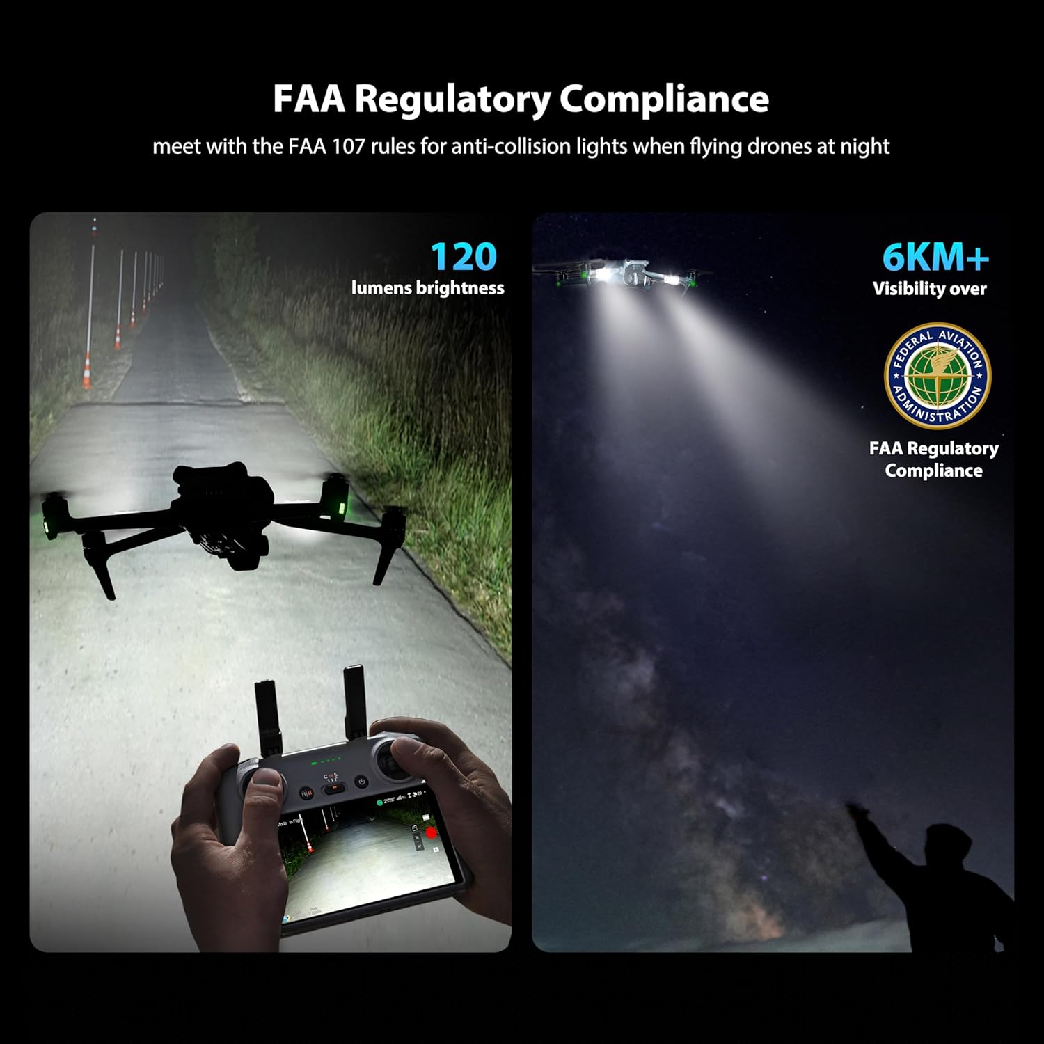 Lampu Strobo Drone STARTRC Lam - Drone Strobe Light ulasan dan harga