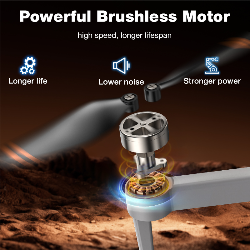 Drone Baru L017 Pro Brushless  - Drone Battery Adapter ulasan dan harga