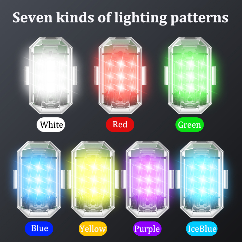 1/2/4 Buah Lampu Strobo Drone  - Drone Strobe Light ulasan dan harga